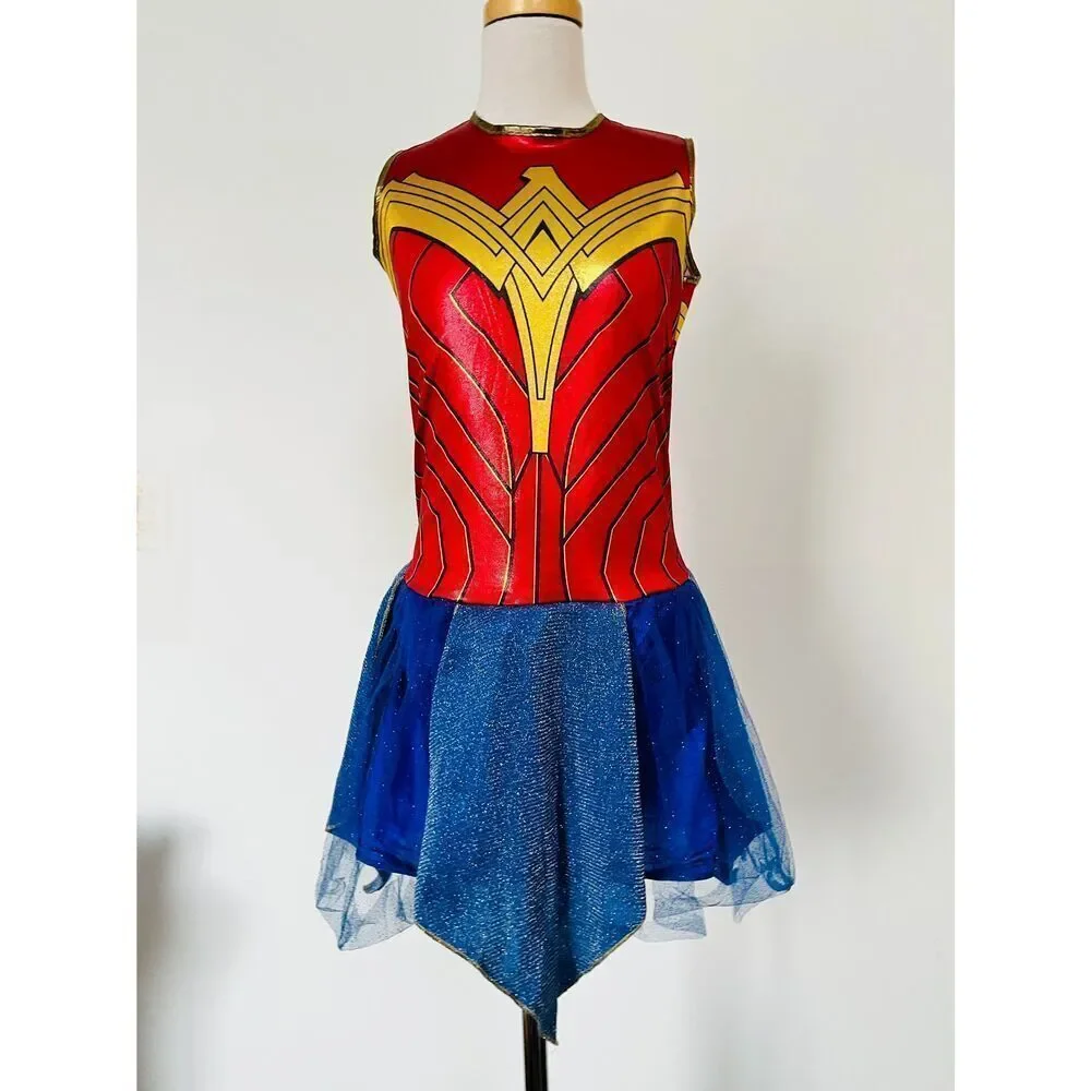 Marvel Kids Youth 12/14 Women’s XS Justice League Wonder Woman Halloween Costume